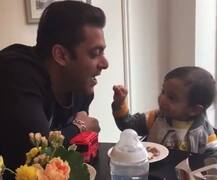 VIRAL VIDEO : जब सलमान खान के नटखट भांजे आहिल ने उन्हें कर दिया \'शॉक\'!