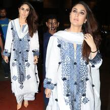 बर्थडे सेलिब्रेशन से पहले ट्रेडिशनल अवतार में करीना कपूर ने किया इंप्रेस, देखिए तस्वीरें