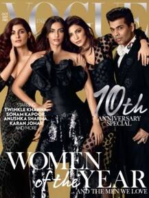 वोग ने रिलीज़ की तीन पॉवर लोडेड कवर फ़ोटोशूट की तस्वीरें, SRK, नीता से सोनम तक का दिखा उम्दा अंदाज़