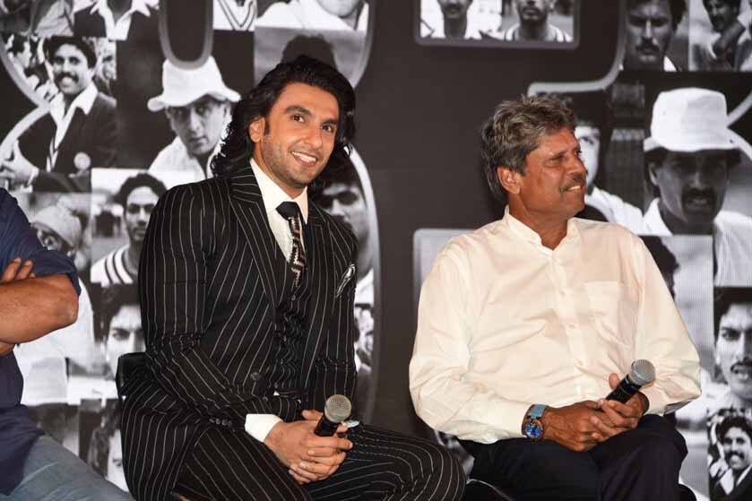 Ranveer Singh Relives 83 With Kapil Dev And Team Says Film Not Only About Cricket 1983 विश्व कप की जीत पर बनने वाली फिल्म क्रिकेट से ज्यादा संघर्ष की कहानी है: रणवीर सिंह