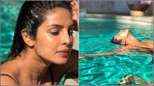 \'क्वांटिको\' के कलाकारों के साथ पूल में मस्ती करती नजर आईं प्रियंका चोपड़ा