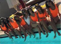 बेस्ट फ्रेंड की बैचलरेट में जमकर मस्ती कर रही हैं एली अवराम