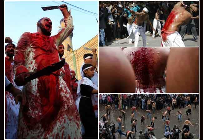 इराक के शहर करबला में 1400 साल पहले यज़ीदी फौजियों के हाथों इमाम हुसैन की शहादत की बरसी पर मनाए जाने वाले आशूरा का ग़म दुनियाभर में पूरे मज़हबी अकीदत के साथ मनाया गया. भारत और दुनिया भर में शिया और सुन्नी मुसलमान अपनी-अपनी तरह से इस ग़म में शरीक हुए.