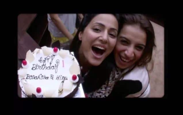 यहां देखें हिना और बेनफशा, बिग बॉस को बर्थडे का सरप्राइज इंवेंट ऑर्गनाइज करने के लिए धन्यवाद देते हुए. 