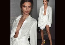 पेरिस पहुंचीं सुपरमॉडल एमिली ने व्हाइट ड्रेस में बरसाया हॉटनेस का कहर