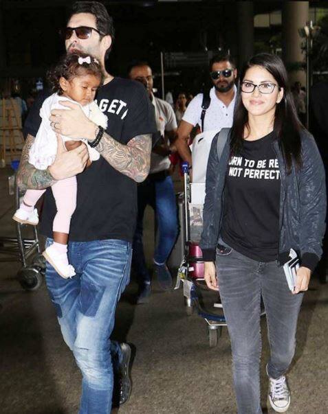 गोद लेने के बाद सनी ने बच्ची का नाम निशा से निशा कौर वेबर कर दिया था. तस्वीर: INSTAGRAM