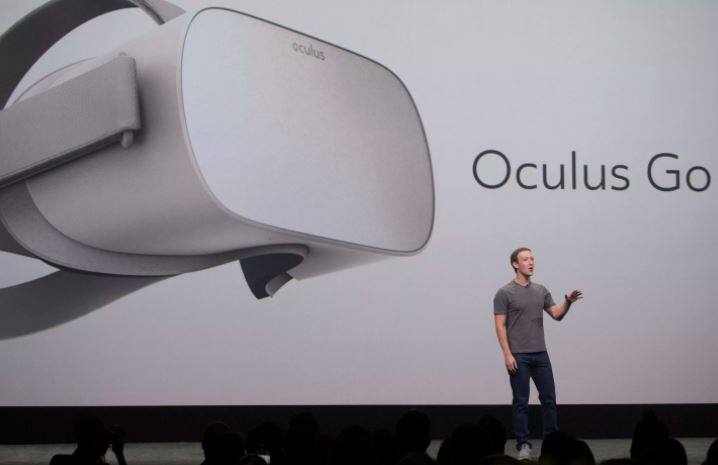 फेसबुक ने वीआर हेडसेट 'ओकुलस गो' लॉन्च किया Facebooks Oculus Reveals Stand Alone Virtual Reality Headset फेसबुक ने वीआर हेडसेट 'ओकुलस गो' लॉन्च किया