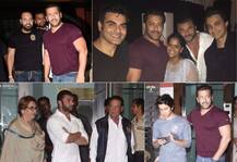 बहन अर्पिता की दिवाली पार्टी में सलमान के साथ पहुंचा पूरा परिवार, देखें PICS