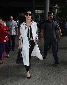 दिवाली सेलिब्रेट करने के लिए बेटे तैमूर के साथ मुंबई वापस लौटीं करीना कपूर, देखें तस्वीरें