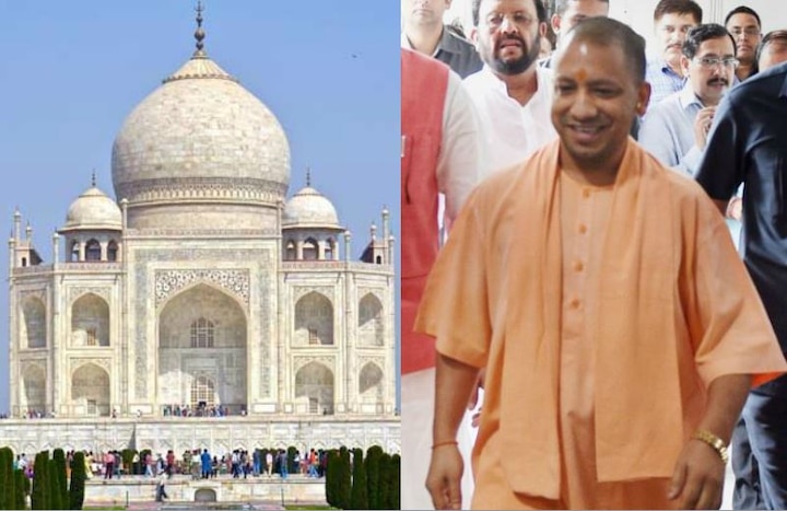 Yogi Adityanath Up Cm To Visit Agra Taj Mahal On 26 October विवाद के बीच ताजमहल देखने जाएंगे योगी, ताज प्रोजेक्ट की समीक्षा करेंगे