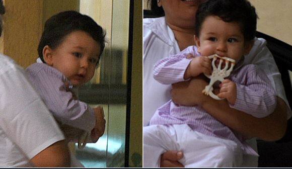 सैफ अली खान और करीना कपूर के बेटे तैमूर अली खान की कुछ तस्वीरें सोशल मीडिया पर इन दिनों खूब सुर्खियां बटोर रही हैं.