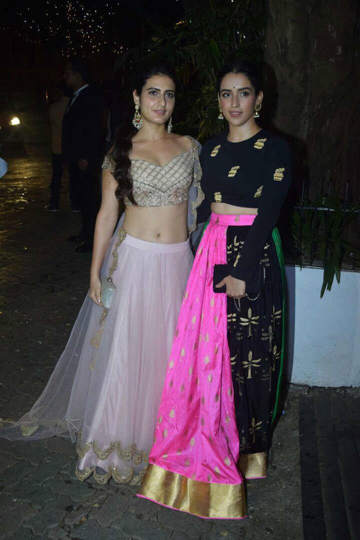 फातिमा और सान्या मल्होत्रा. (तस्वीर: मानव मंगलानी)