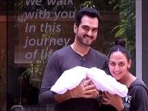 हेमा मालिनी ने अपनी लाडली ईशा देओल की बेटी का नाम राध्या रखा