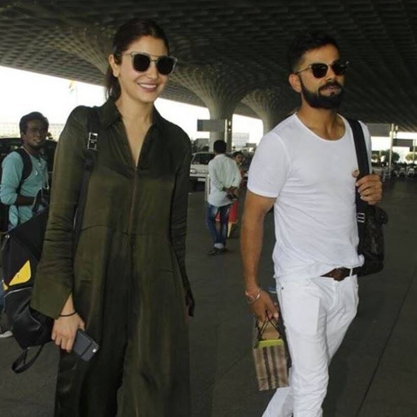 Viral Photos Of Virat Kohli And Anushka Sharma When They Meets Doctor डॉक्टर के पास पहुंचे विराट और अनुष्का, तस्वीरें हो रही वायरल