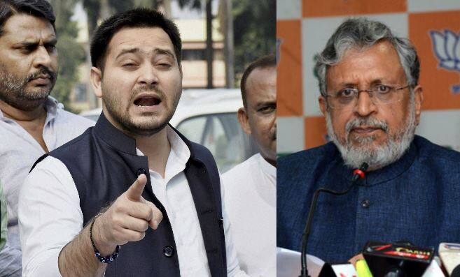 छठ पूजा पर गरमाई बिहार की राजनीति, तेजस्वी ने सुशील मोदी को दी ये चुनौती Bihar Tweet War On Chhath Pooja Sushil Modi Attack On Rabri Tejashwi Yadav Reply छठ पूजा पर गरमाई बिहार की राजनीति, तेजस्वी ने सुशील मोदी को दी ये चुनौती