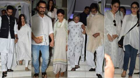 रानी मुखर्जी के पिता राम मुखर्जी के चौथे में अमिताभ, आमिर, करीना समेत कई सितारे हुए शामिल रानी मुखर्जी के पिता राम मुखर्जी के चौथे में अमिताभ, आमिर, करीना समेत कई सितारे हुए शामिल
