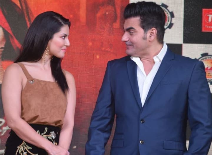 इस दौरान सनी लियोनी और अरबाज ने जमकर मस्ती की.