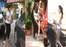 जिम के बाहर नजर आईं हीरोइनों की गजब की अदाएं, आप भी देखें तस्वीरें