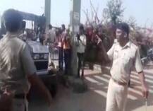 एमपी: आगर मालवा में फसल का सही दाम न मिलने पर किसानों का हंगामा