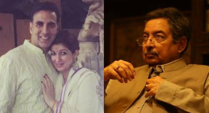 Vinod Dua slams Twinkle Khanna and said an “embarrassed wife” for defending Akshay Kumar ट्विंकल ने आपत्तिजनक टिप्पणी पर अक्षय का किया बचाव, विनोद दुआ ने कहा- शर्मसार पत्नी