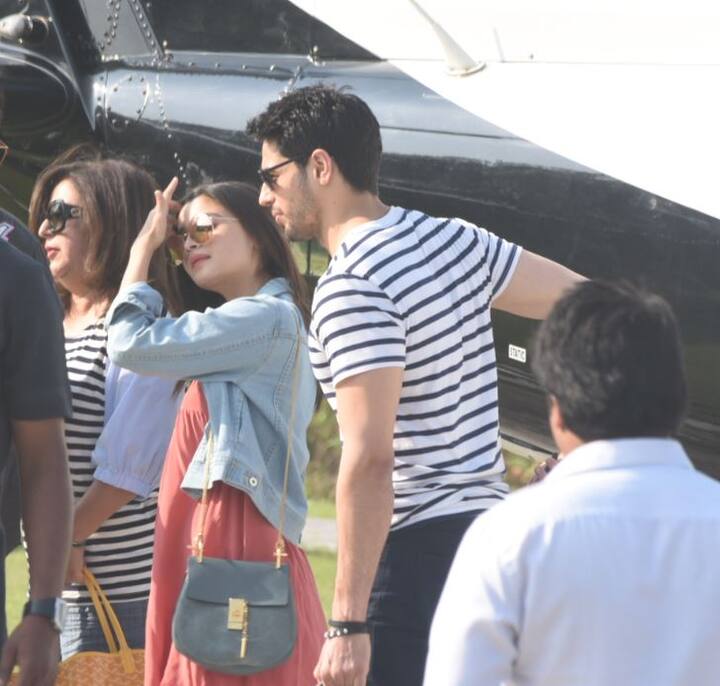 कुछ दिनों पहले बताया जा रहा था कि दोनों का ब्रेक अप हो चुका है लेकिन इनकी इस केमेस्ट्री को देखने के बाद ये कह पाना काफी मुश्किल सा है.