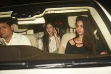 ‘इत्तेफाक’ की स्पेशल स्क्रीनिंग में साथ पहुंची सुहाना खान और अनन्या पांडे