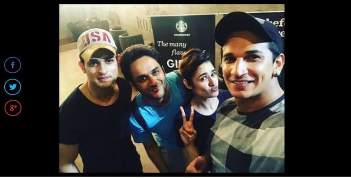 बिग बॉस सीजन 9 के कंटेस्टेंट रहे प्रिंस नारूला और युविका चौधरी ने भी विकास गुप्ता का समर्थन करते हुए सोशल मीडिया पर तस्वीर शेयर की है.