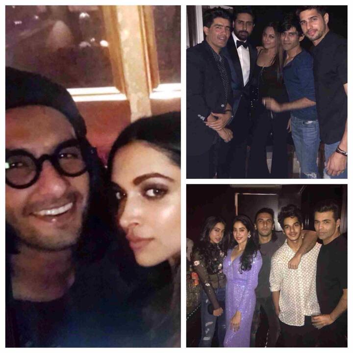 पद्मावती के रिलीज़ से पहले ही ये फिल्म सुर्खियों में है. अब ट्रेलर और पहले गाने ‘घूमर’ के सक्सेस से इस फिल्म की अदाकारा दीपिका पादुकोण काफी उत्साहित हैं. उन्होंने इस पर पार्टी रखी. अब जब दीपिका पादुकोण की पार्टी हो तो सितारों का मेला कैसे न लगे.. बस क्या बात थी बॉलीवुड की बड़ी-बड़ी हस्तियां इस महफिल की रौनक बन गईं.