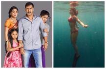 श्रिया सरन ने पोस्ट की हैं अंडर वॉटर बिकिनी में  Sizzling Hot तस्वीरें, देखें