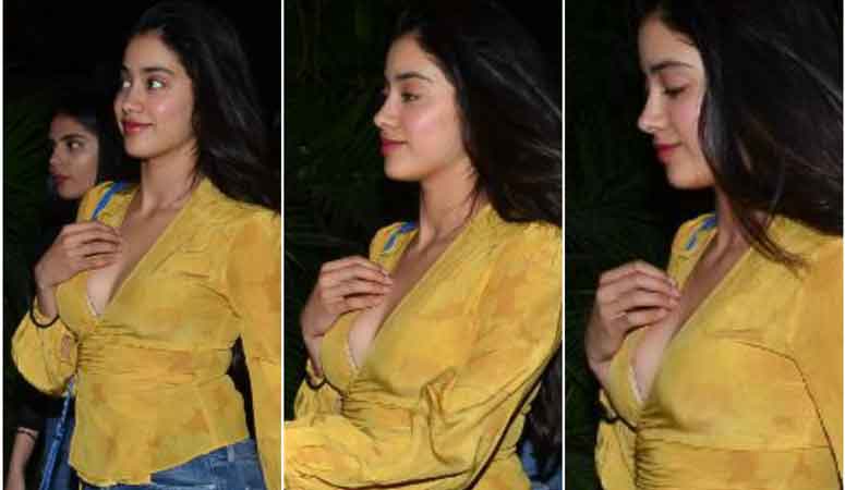 बेहद Hot & Revealing ड्रेस में बहन खुशी संग हैंगआउट करने निकलीं जाह्नवी कपूर