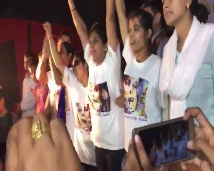 लखनऊ पहुंचे कन्हैया कुमार के विरोध में हुई नारेबाजी, जमकर हुआ बवाल