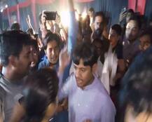 लखनऊ पहुंचे कन्हैया कुमार के विरोध में हुई नारेबाजी, जमकर हुआ बवाल