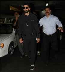 एयरपोर्ट पर मिस्ट्री गर्ल के साथ स्पॉट हुए रणबीर कपूर, देखें तस्वीरें