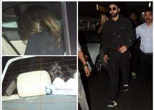 एयरपोर्ट पर मिस्ट्री गर्ल के साथ स्पॉट हुए रणबीर कपूर, देखें तस्वीरें