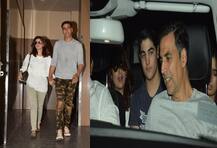 PVR के बाहर हाथों में हाथ डाले दिखे अक्षय-ट्विंकल, बेटा आरव भी था साथ 