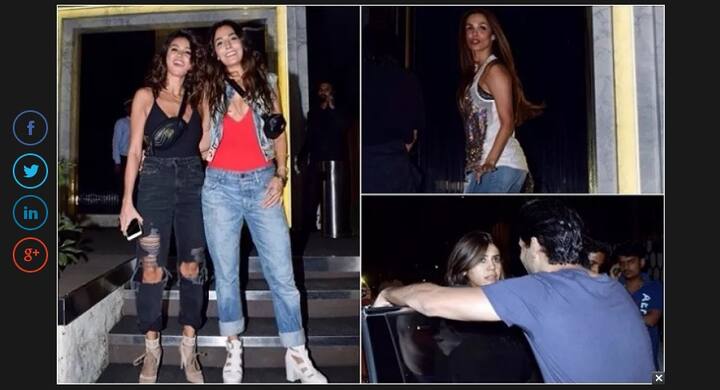 बॉलीवुड के उभरते सितारे सूरज पंचोली ने अपने बर्थ-डे को सेलिब्रेट करने के लिए मुंबई के बांद्रा को चुना. उन्होंने शहर के बेहद फेमस रेस्टोरेंट अर्थ में पार्टी रखी. उनके जन्मदिन में कोई बड़ा सितारा नज़र नहीं आया. (तस्वीर साभार- फोटोकॉर्प)
