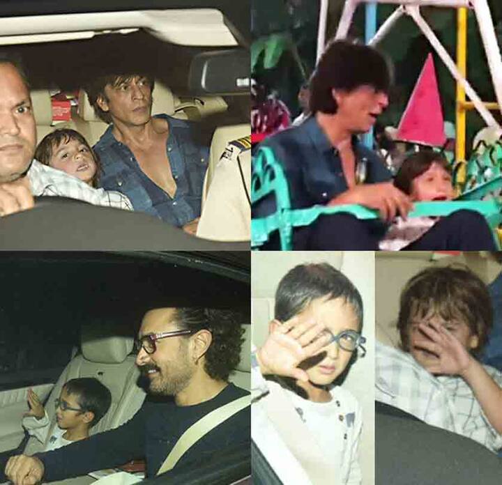 इस पार्टी में आमिर खान बेटे आजाद के साथ पहुंचे थे. इतना ही नहीं बॉलीवुड के करीब सभी बड़े सितारे यहां नज़र आए थे.