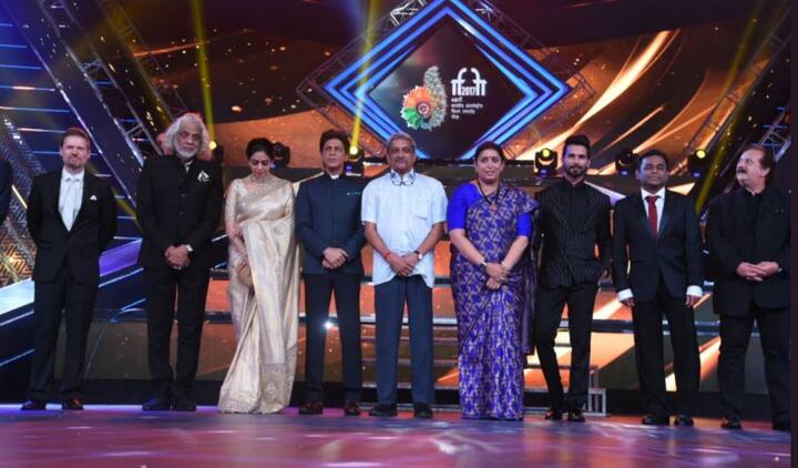 इस महोत्सव का उद्घाटन शाहरूख खान और श्रीदेवी ने किया. अभिनेता शाहिद कपूर भी यहां मौजूद थे. (Photo: Manav Mangalani)