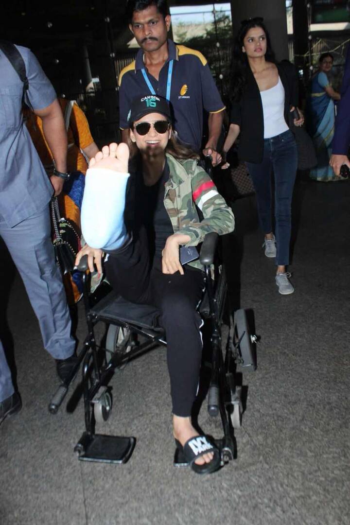 फिल्म 'मणिकर्णिका द क्वीन ऑफ झांसी' की रानी की शूटिंग के दौरान जोधपुर में फ़िल्म अभिनेत्री कंगना रनौत के साथ एक हादसा हो गया.