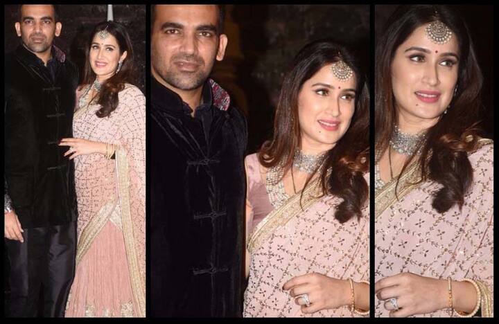 क्रिकेट और बॉलीवुड का पुराना नाता रहा है. अब इसमें एक नया नाम जुड़ गया है और वो है जाने माने क्रिकेटर और अभिनेत्री सागरिका घटके. दोनों ने कल मुंबई में शादी रचा ली. इसके बाद रिसेप्शन का आयोजन किया गया जिसमें क्रिकेटर और बॉलीवुड के कई बड़े सितारे पहुंचे. देखिए तस्वीरें