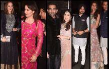 ज़हीर-सागरिका के रिसेप्शन में सचिन तेंदुलकर सहित क्रिकेट और बॉलीवुड के कई दिग्गज पहुंचे