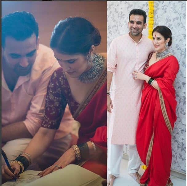 कल ही इन दोनों सितारों ने शादी रचाई और उसके बाद मुंबई के ताज पैलेस में ये ग्रैंड रिसेप्शन रखा गया.