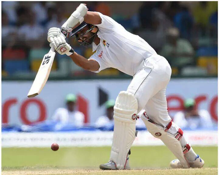 India vs Sri Lanka 2nd Test, 1st Day till Tea INDvsSL: दिनेश चांदीमल की मदद से दूसरे सेशन में श्रीलंकाई टीम 150 रनों के पार