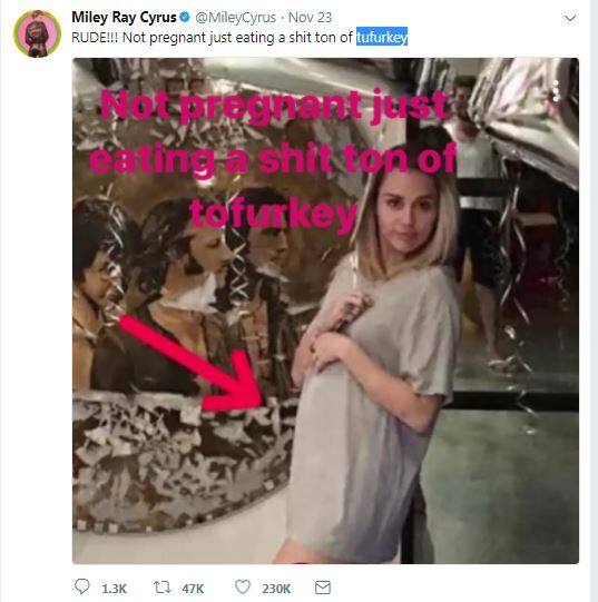 इस अफवाह पर लगाम लगाते हुए उन्होंने उसी तस्वीर को शेयर करते हुए लिखा,