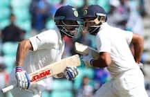 TEA INDvsSL: दोहरे शतक की ओर कप्तान विराट कोहली, भारत को 302 रनों की बढ़त