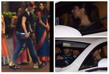 पद्मावती कंट्रोवर्सी को भूल दीपिका को डिनर डेट पर ले गए रणवीर सिंह, देखें तस्वीरें