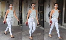 जिम के बाहर स्पॉट हुईं सलमान ख़ान की पूर्व भाभी मलाइका अरोड़ा