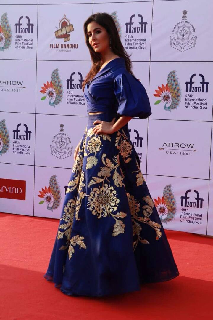 बहुप्रतीक्षित फिल्म टाइगर ज़िंदा है की अदाकारा कैटरीना कैफ 48वें इंडियन इंटरनैशनल फिल्म फेस्ट के समापन समारोह में हिस्सा लेने पहुंची हैं.