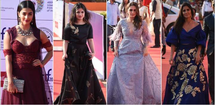 गोवा में हुए इंडियन इंटरनेशल फिल्म फेस्टिवल के आखिरी दिन बॉलीवुड की कई हिरोइनों ने अपना जलवा बिखेरा. कैटरीना कैफ, हुमा कुरैशी, जायरा वसीम, पूजा हेगड़े समेत कई अभिनेत्रियां फिल्मोत्सव का हिस्सा रहीं.