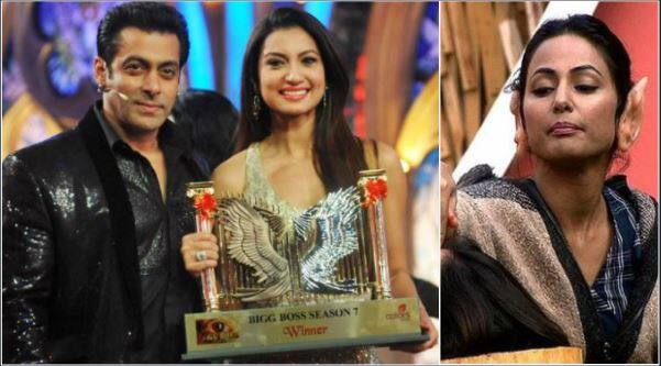 Bigg Boss 11: हिना खान ने बिग बॉस-7 की विनर गौहर खान को बताया खुद से छोटा BIGG BOSS 11: Did just Hina Khan INSULT Sakshi Tanwar and Sanjeeda Sheikh? Bigg Boss 11: हिना खान ने बिग बॉस-7 की विनर गौहर खान को बताया खुद से छोटा